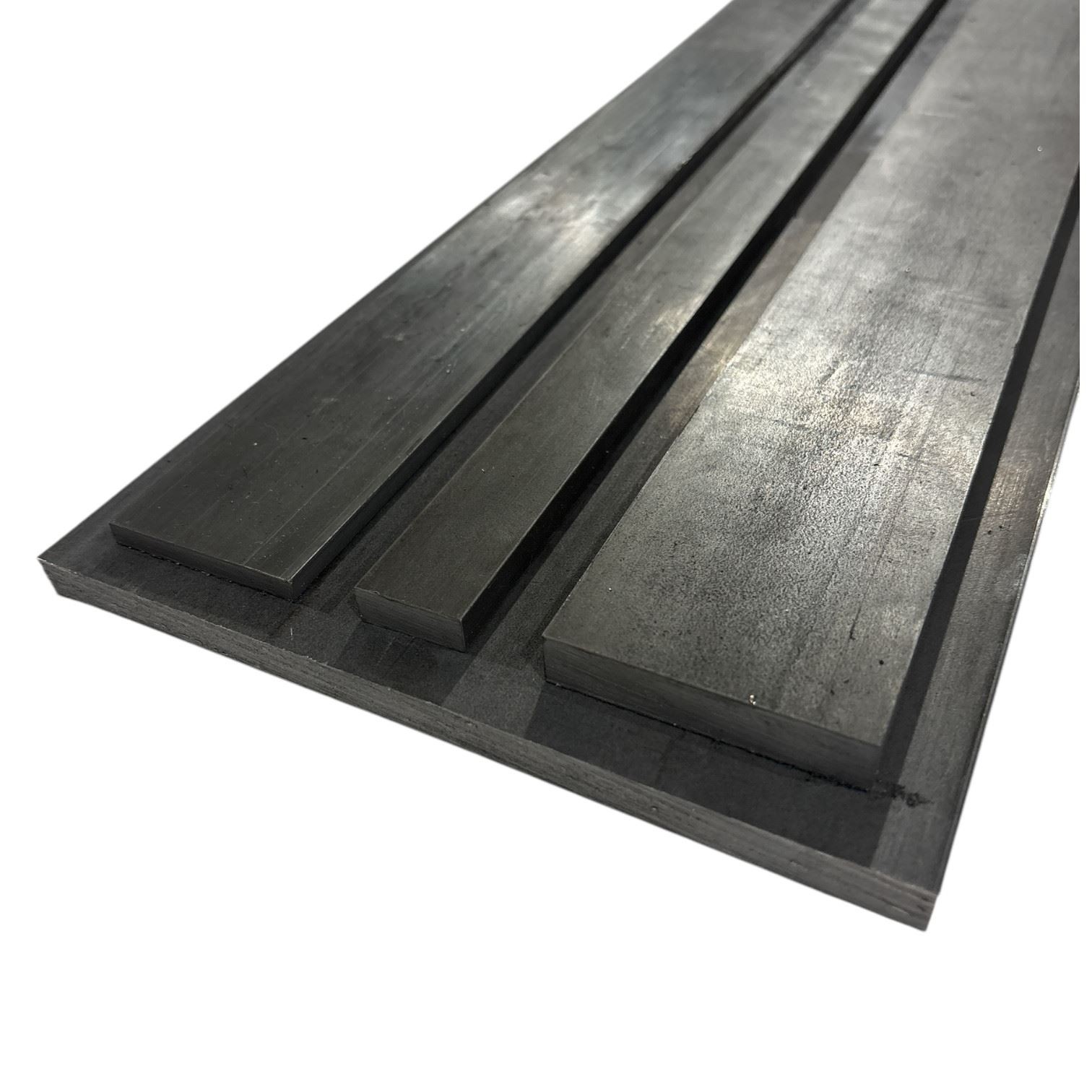 3/16″ x 1″ x 45″, 1018 Steel Flat Bar, Cold Finished