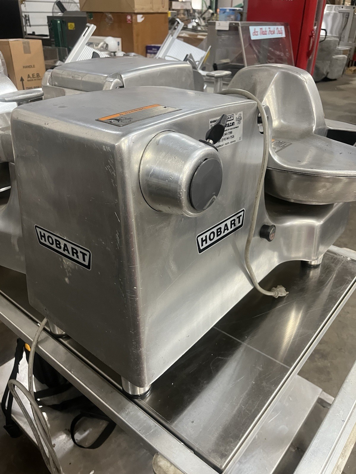 18″ HOBART 84186 Buffalo Chopper – 15LB Capacity – 115V/1HP- Great Condition!