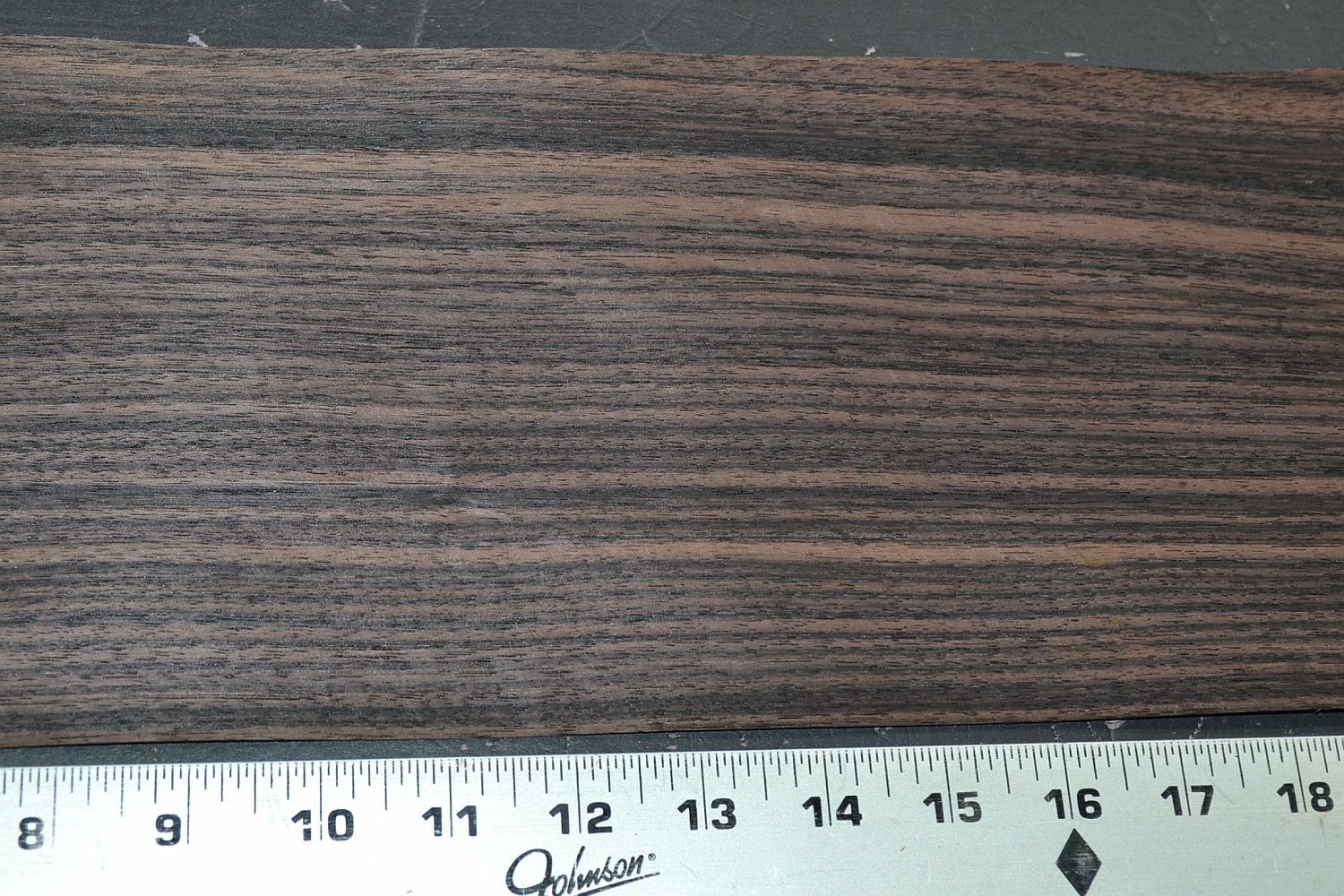 East Indian Rosewood Wood Veneer Sheet 6 x 47.5 inches 1/42nd I7619-2