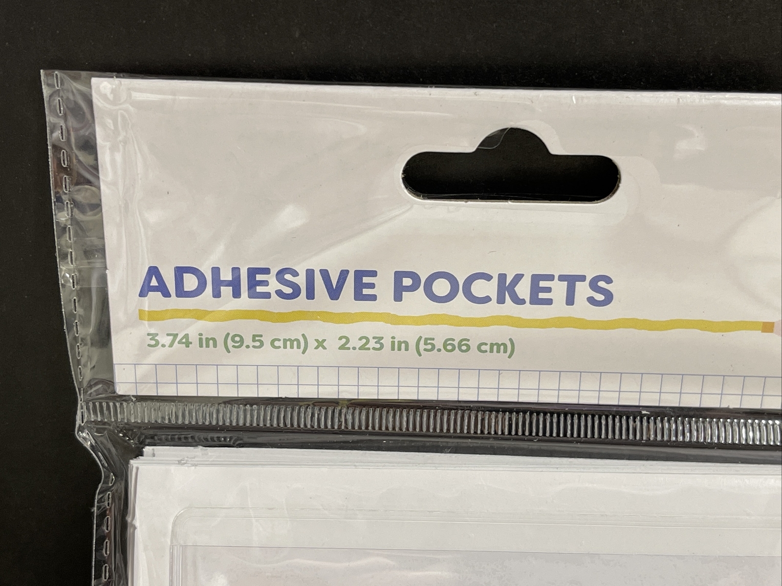 1 Pack 30 Count Self Adhesive Small Pocket 3.74″ x 2.23″ Teacher Supply NEW