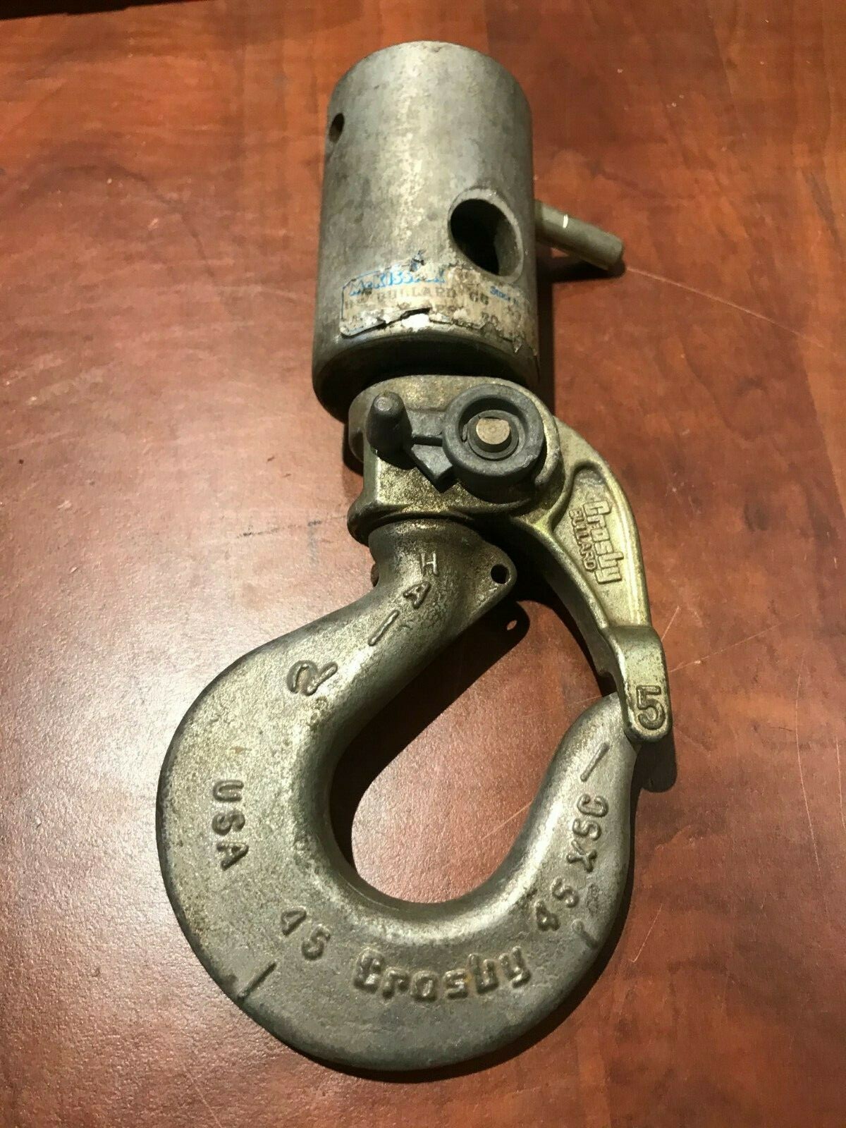 Crosby Bullard Link Chain Nest Swivel Hook WLL 2.3 Tons (4,600 lbs.) | 1051431
