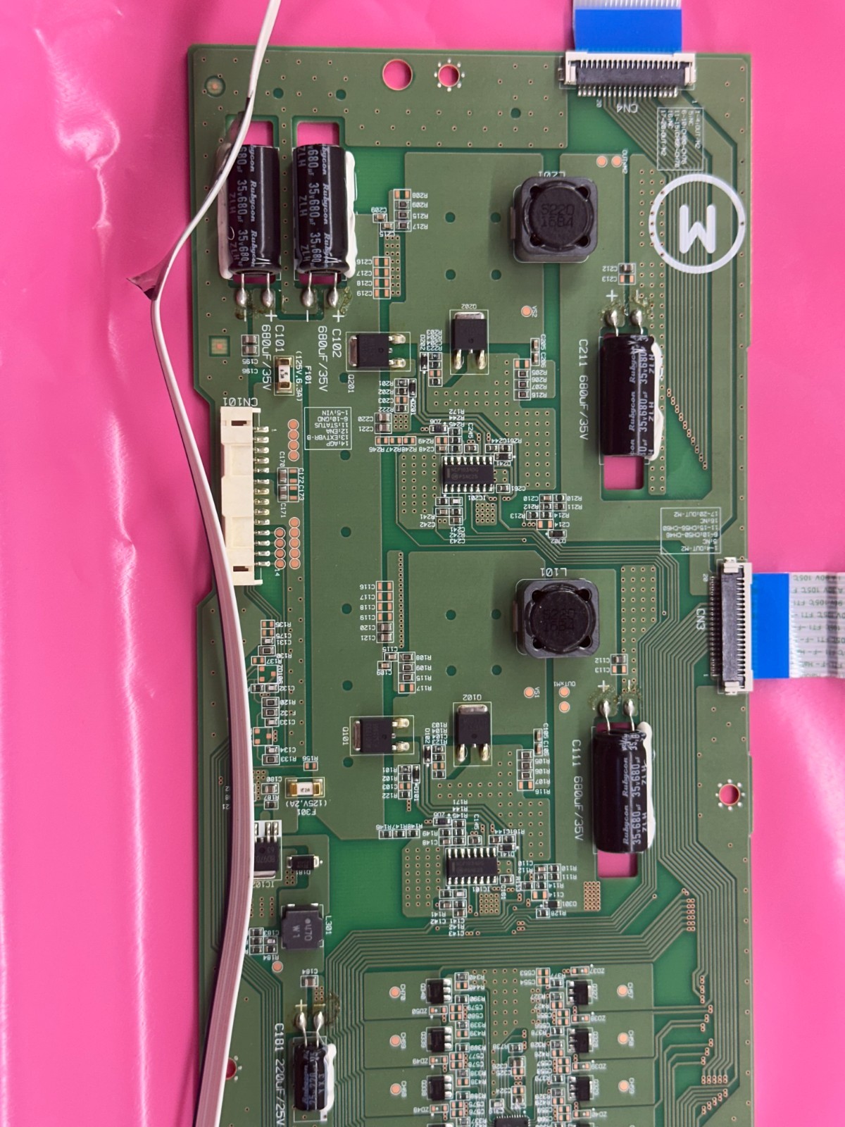 LG DISPLAY KLS-D550B0AHF80 A REV 0.6 6917L-0154A LED DRIVER