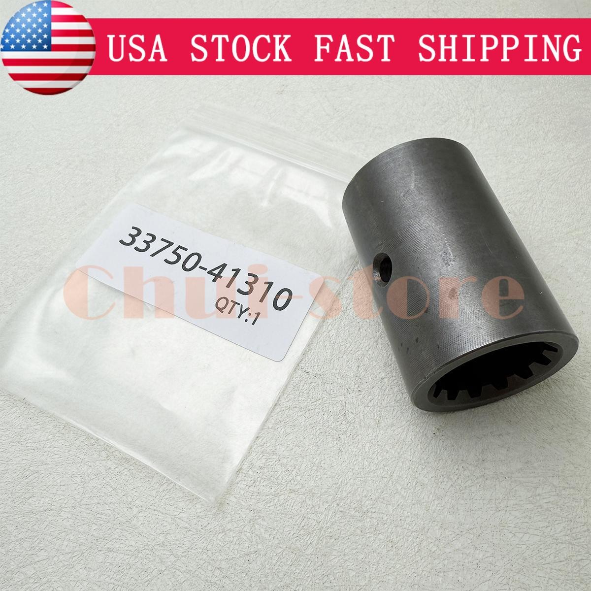1pc Coupling 33750-41310 For Kubota M108XDTC M7030DT M8030DT M8560HD M8580DT USA