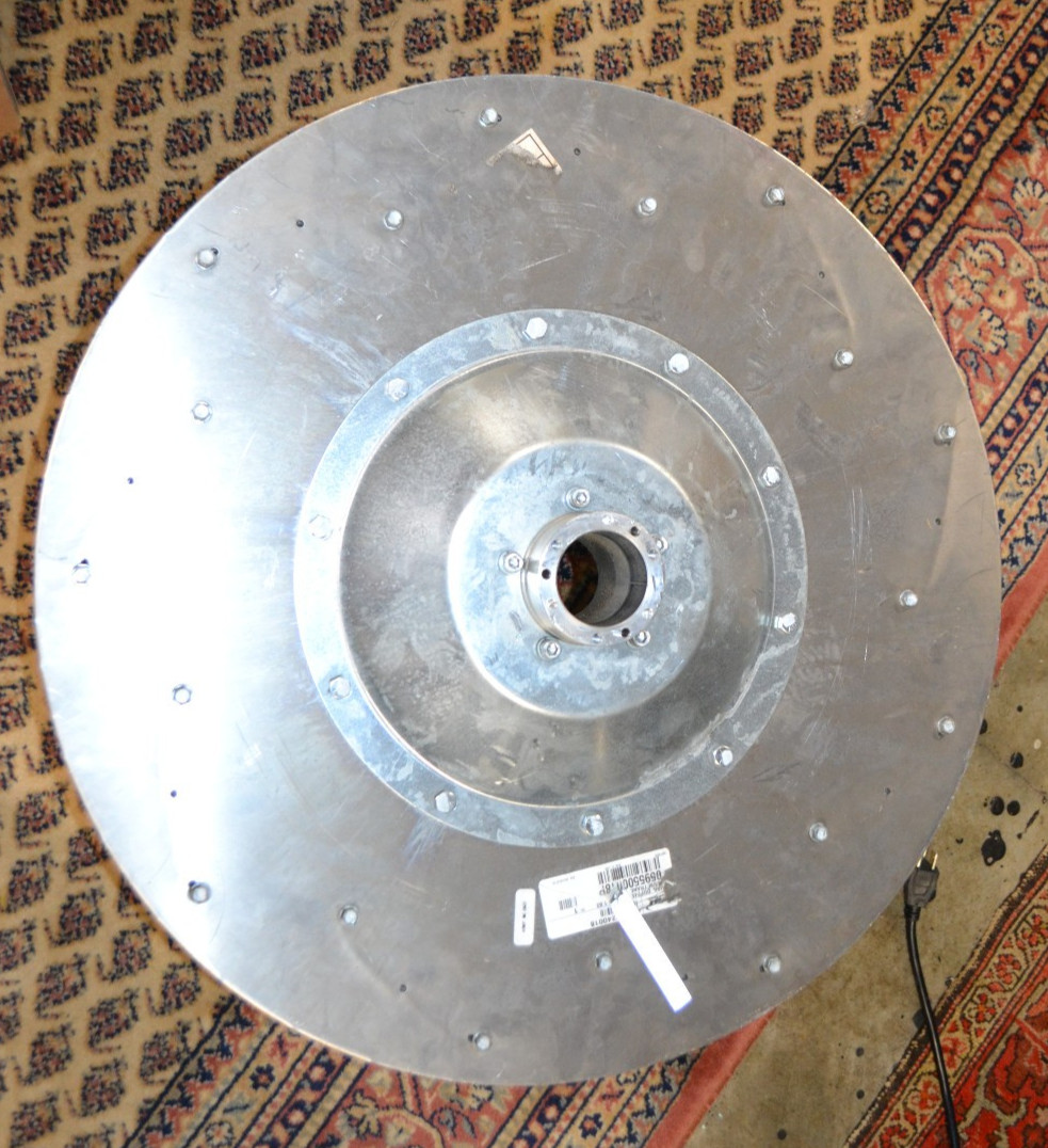 Trane ~ WHL03512 ~ Centrifugal Fan Blower Wheel ~ DDP245-100, 9-Blade, 254T