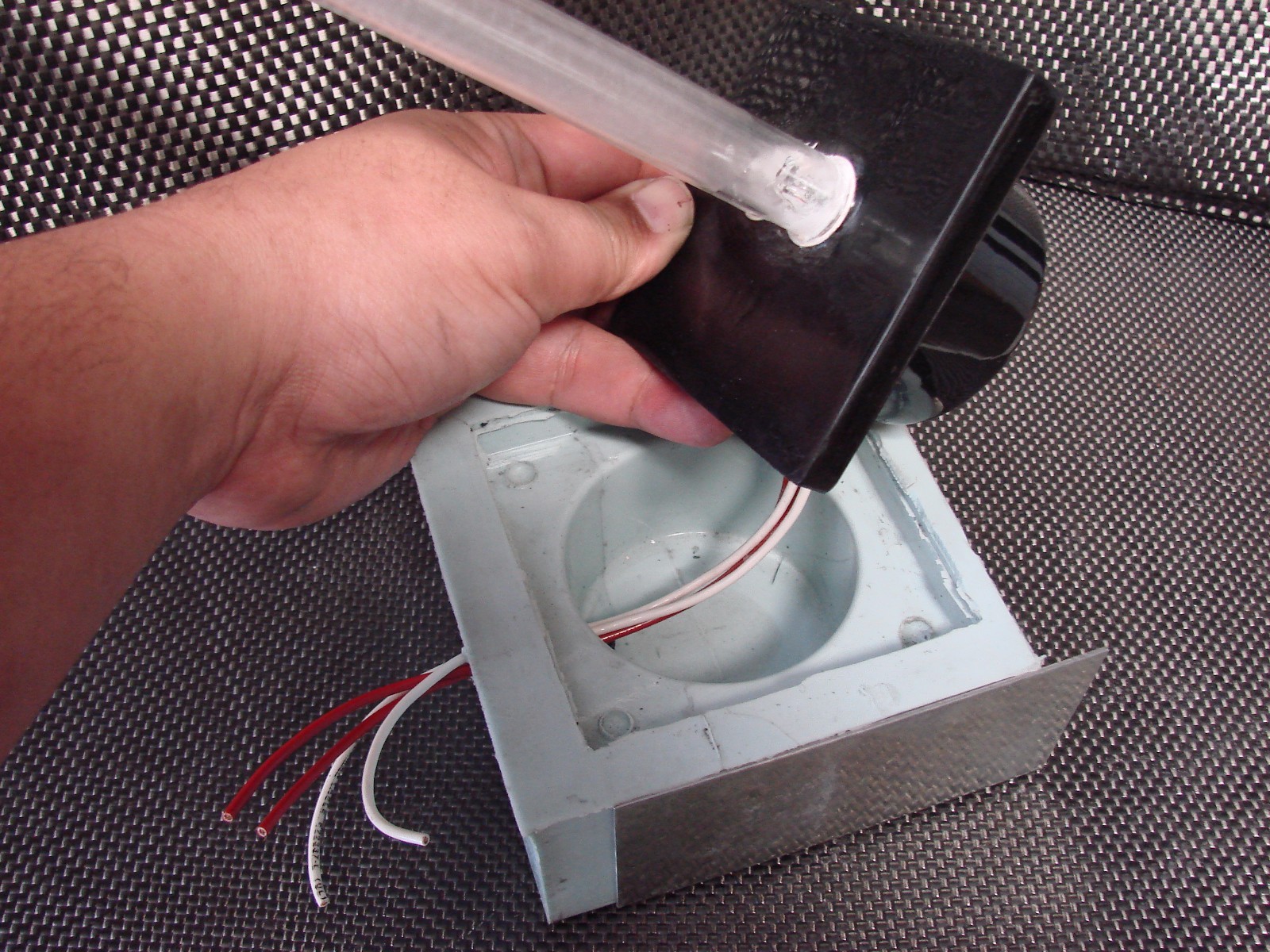 Epoxy Potting Compound Electronic PC Board, Black Resin 4 Thick Casting, Coating
