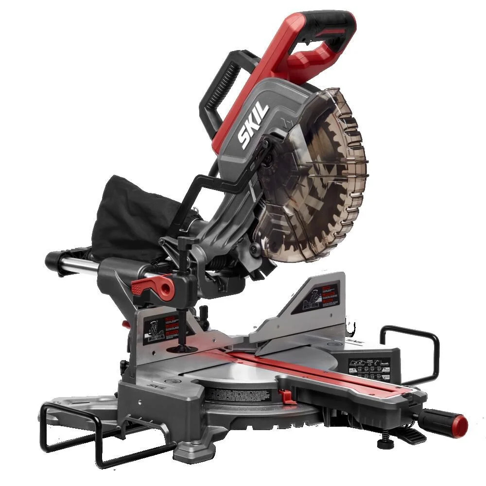 Skil Dual Bevel Sliding Miter Saw 10In 15 Amp 4800 Rpm MS6305-00