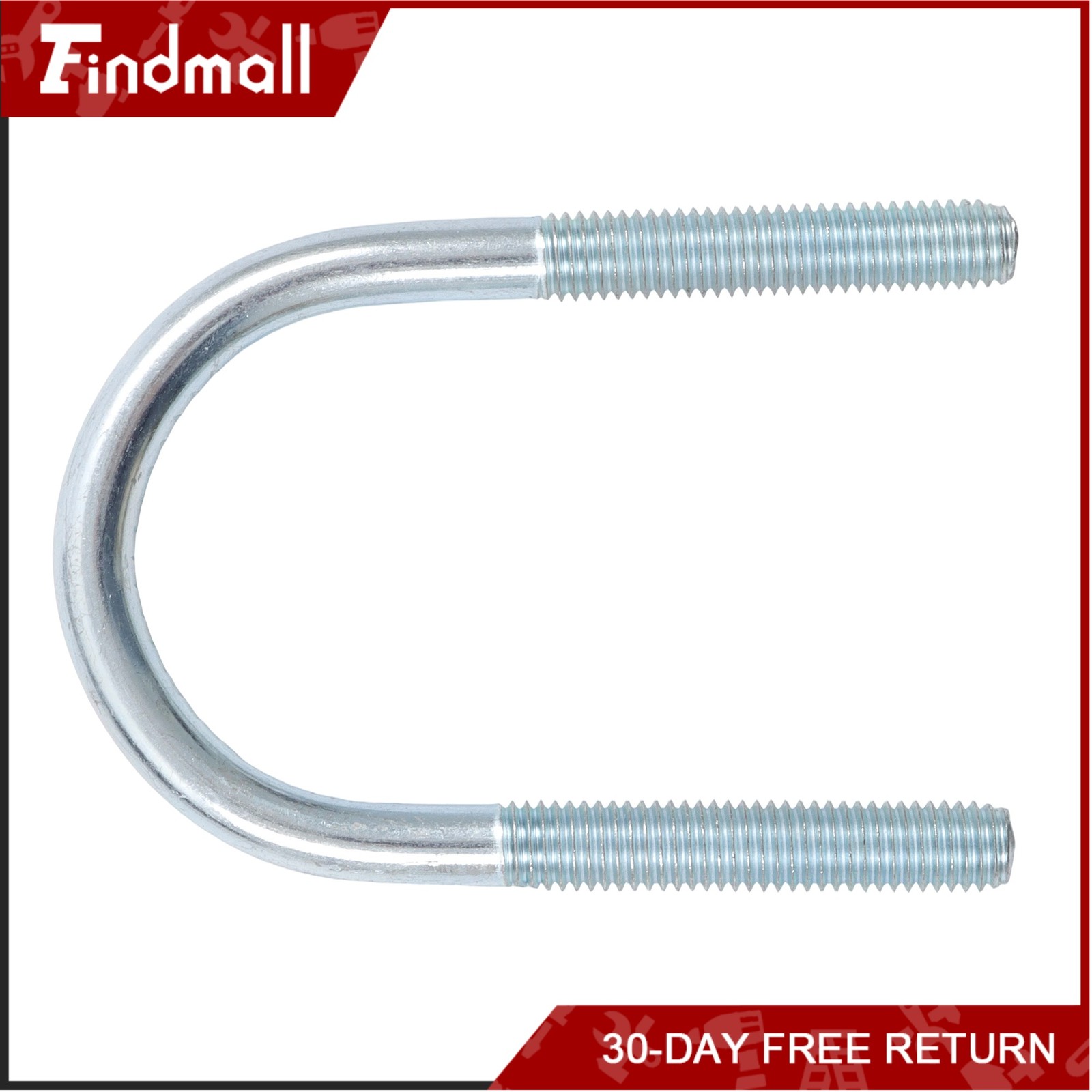 Findmall For Chain Link Fence 1-5/8-2In Diameter 8″ Caster Wheel Gate 400Lbs
