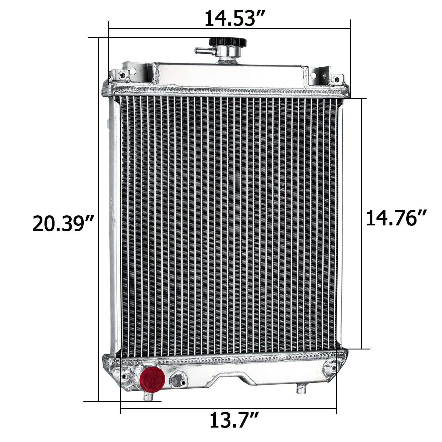 RC41142300 Radiator For Kubota KX91-3 KX91-3S/U35 U35S U35-3 U35-S2 D1703 USA
