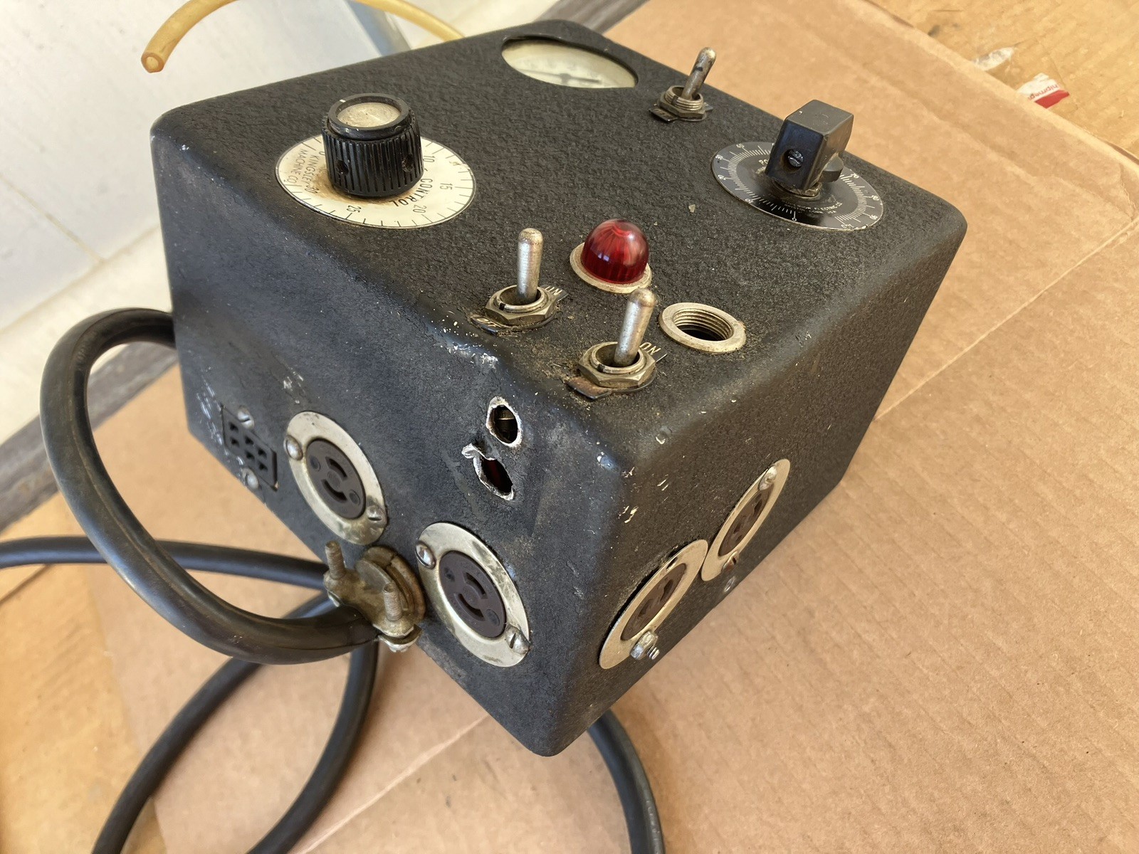Control Unit From A Kingsley Pneumatic Hot Stamp Foil Machine