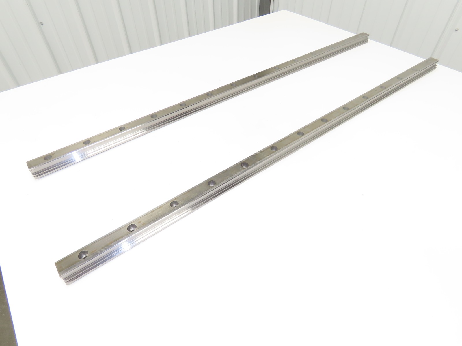 INA TKVD35G3HJ/1118-39/39 Linear Bearing Guide Rail 34mm x 1118mm 44″L Lot of 2