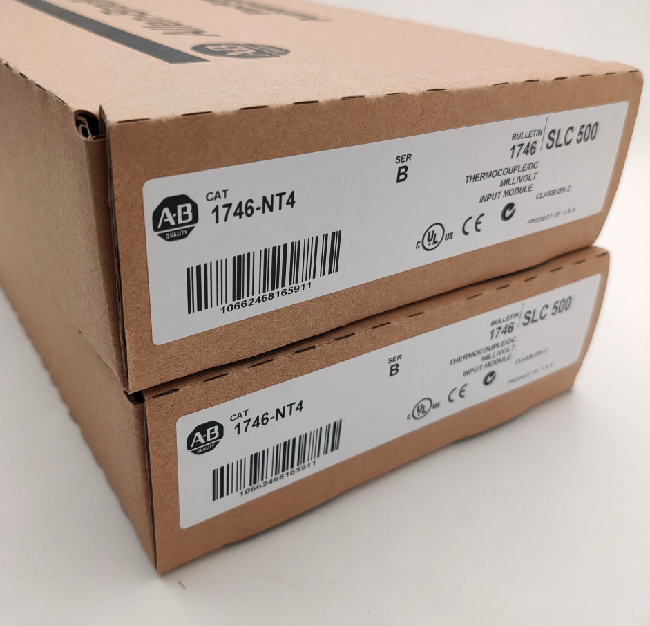 New Factory Sealed AB 1746-NT4 SER B SLC 500 Input Module PLC