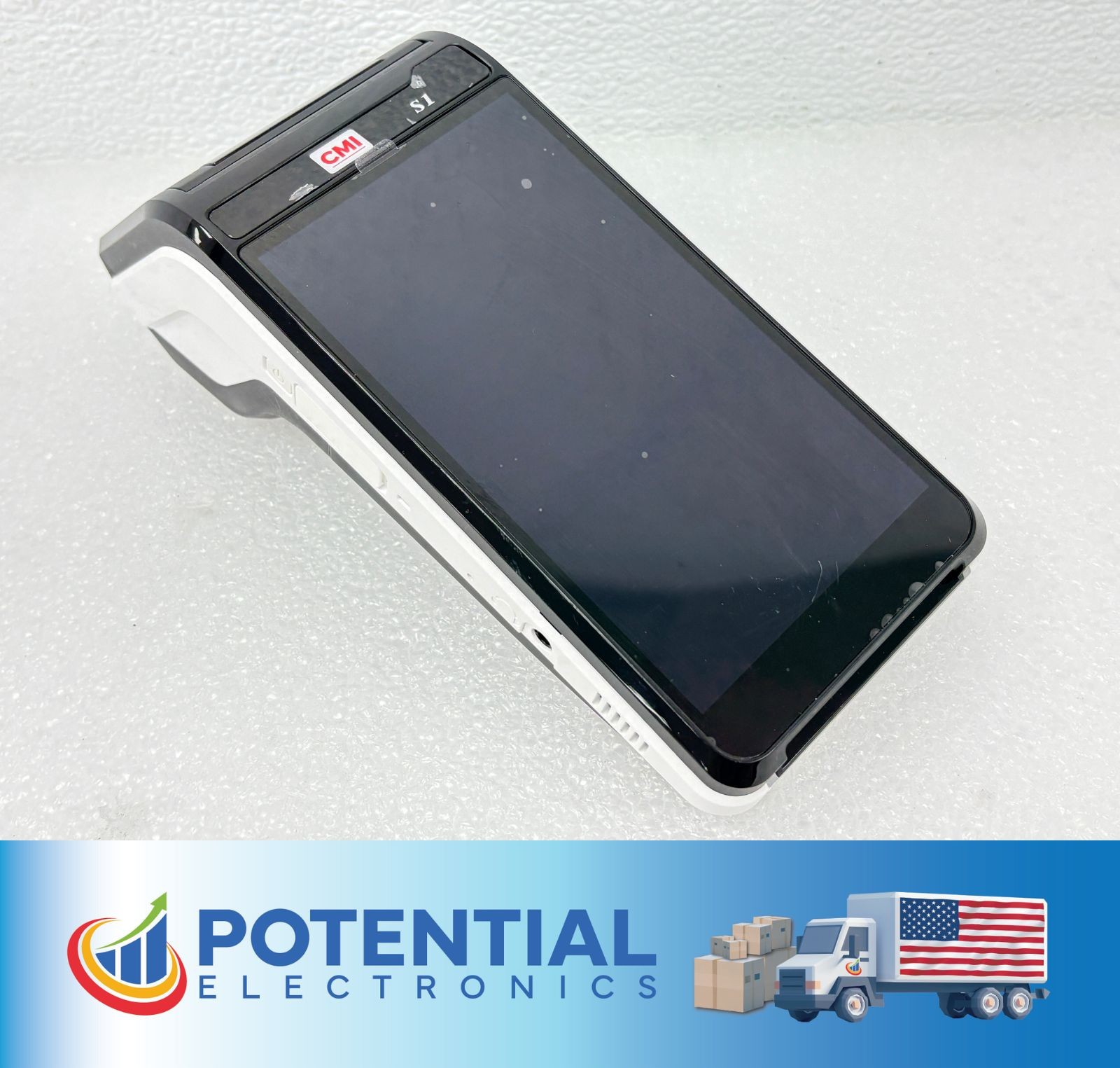 Pre Owned | Castle Technology Saturn1000 Android Wireless POS Terminal Only