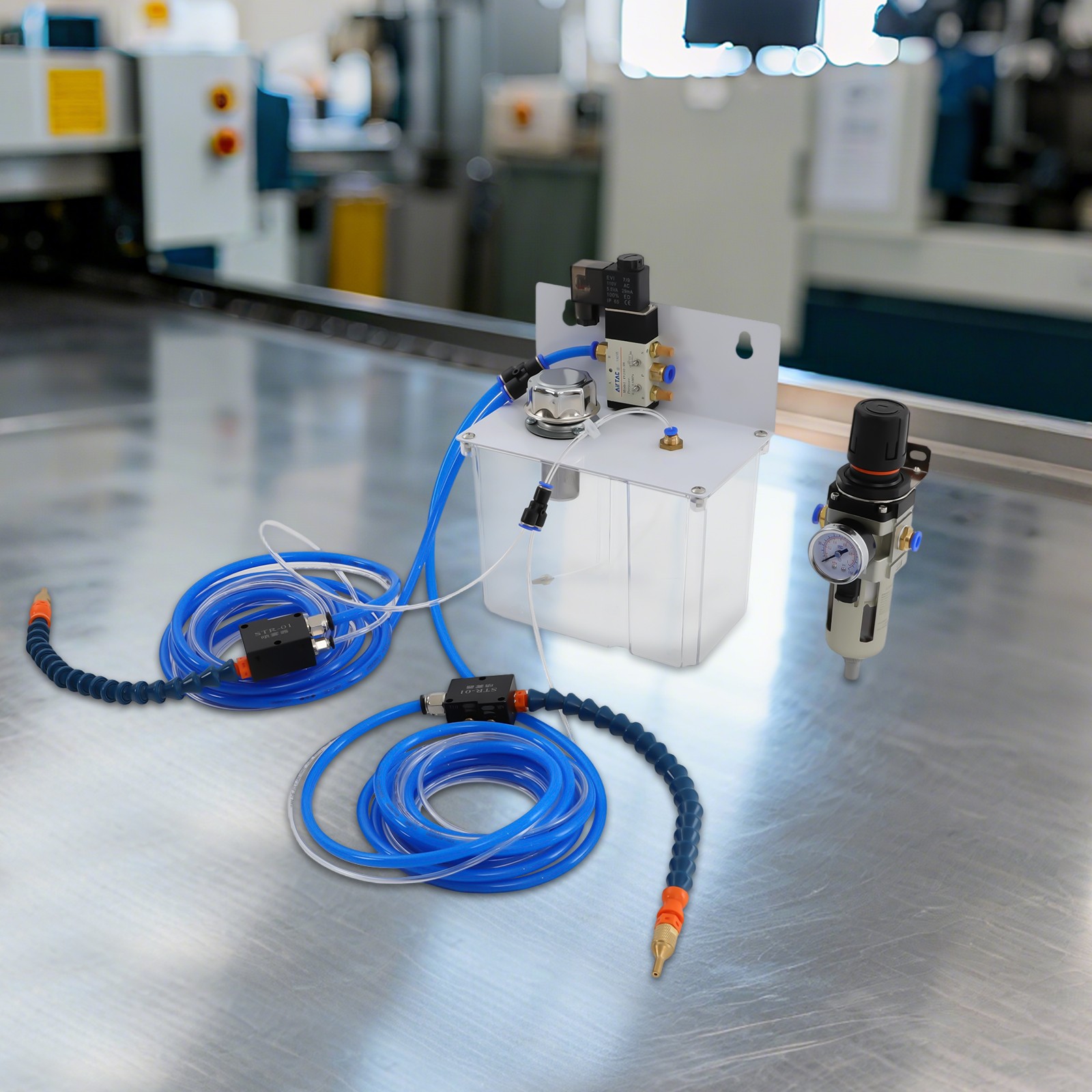 Coolant Cooling Spray Pump Mist Sprayer System for CNC Lathe Milling Machine New