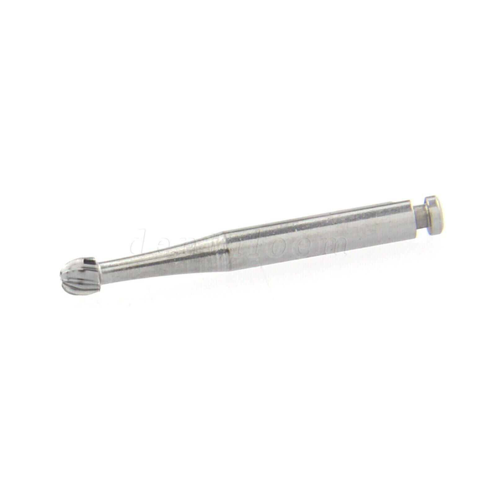 Dental Tungsten Carbide Low Speed Round Burs RA 1 2 3 4 5 6 7 8 For Contra Angle
