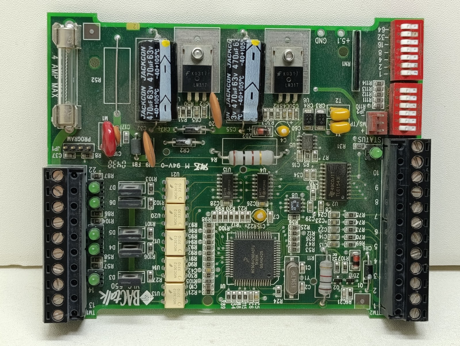 Alerton BACtalk VLC-550 BACnet Field Programmable Controller Board VLC-550-K-E