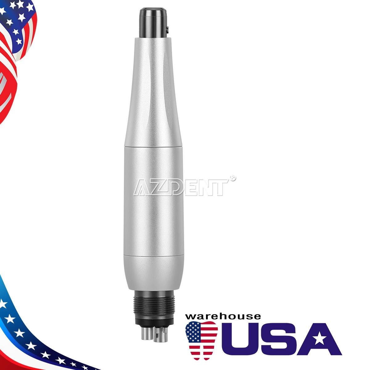 AZDENT 360° Dental 4:1 Nose Cone Hygiene Prophy Handpiece Air Motor 4 Holes
