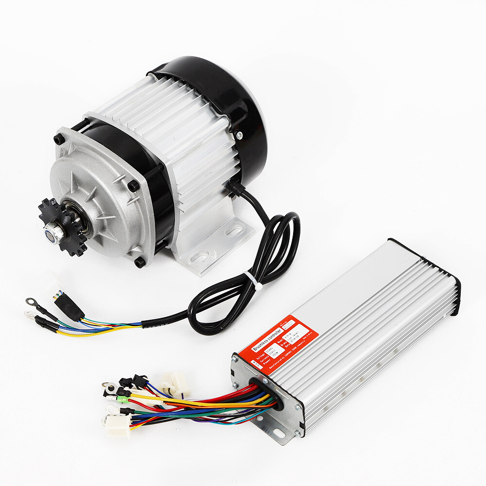 48V Electric Scooter Motor Brushless Motor For Go Kart Gear Reduction ATV 750W