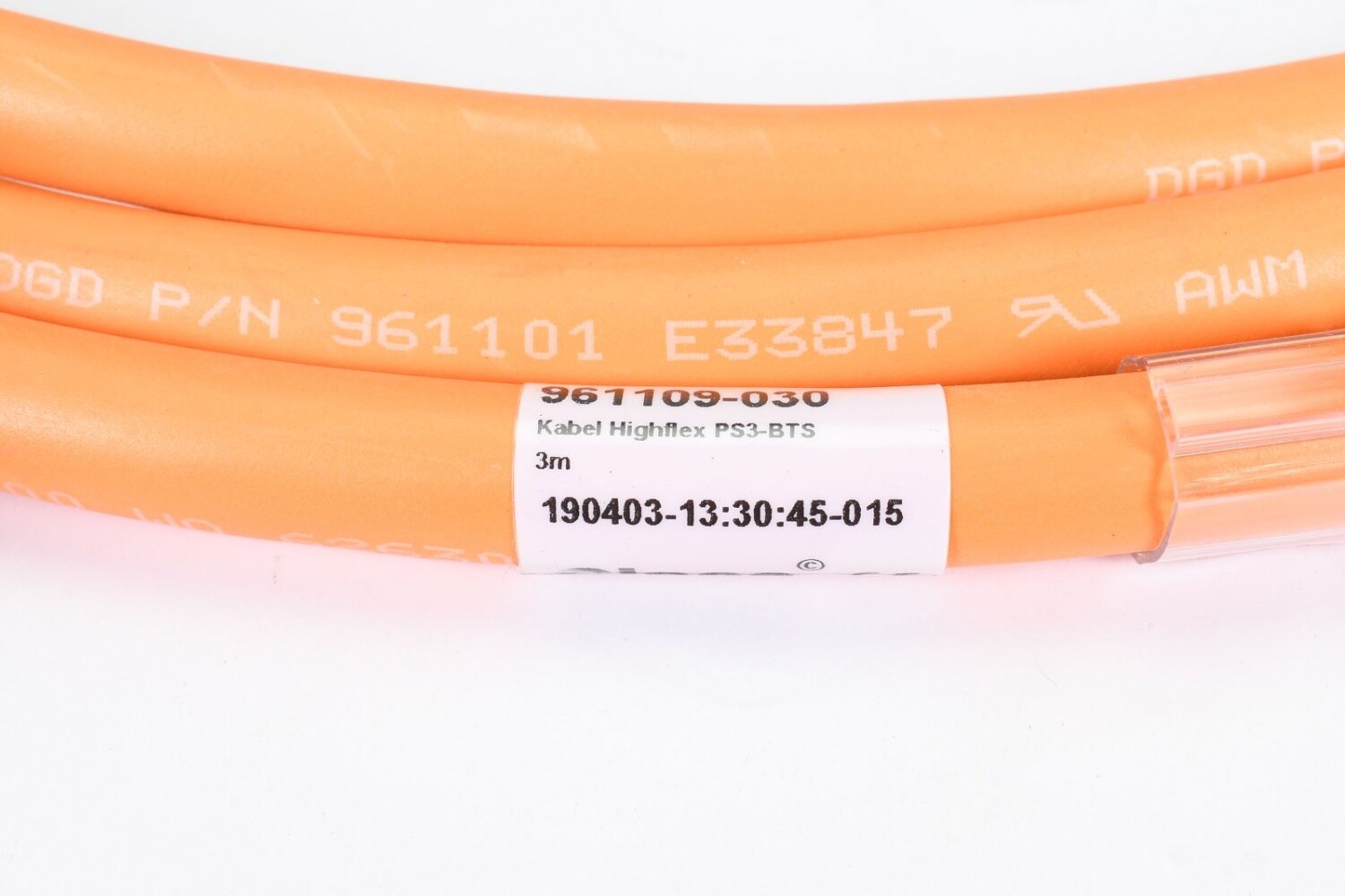 CLECO 961109-030, PS3-BTS, Cable Highflex, L=3m