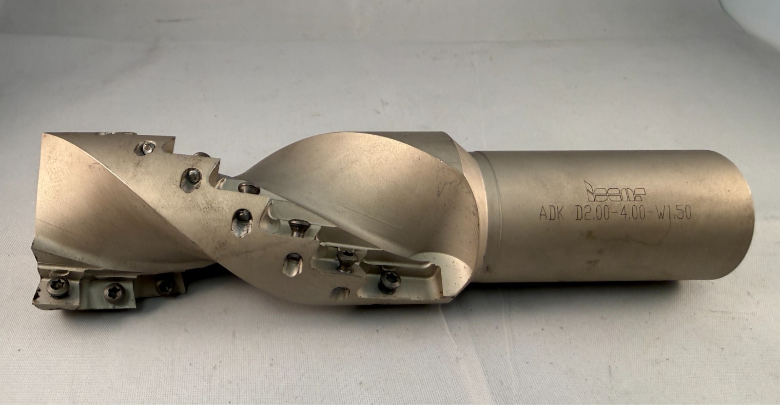 Iscar 2″ Indexable Milling Cutter 1.50″ Shank ADK D2.00-4.00-W1.50