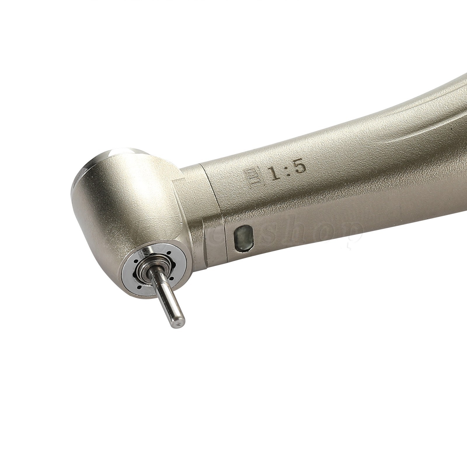 Dental 1:5 LED Fiber Optic Electric Handpiece Contra Angle / Cartridge Turbine