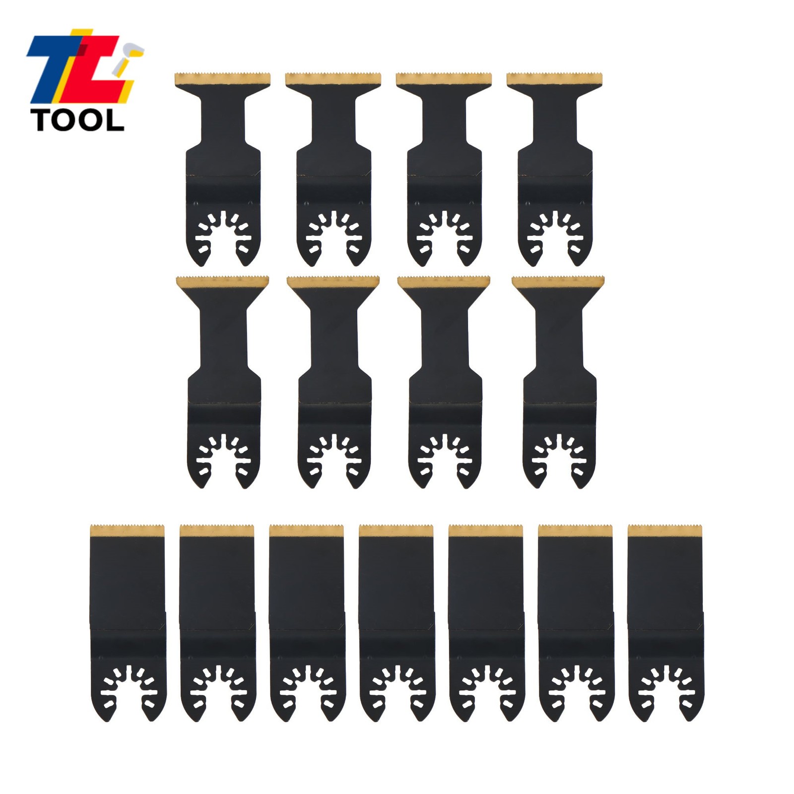 15 Pcs Multi Tool Blades Kit Metal Cutting Oscillating Saw Blades for Soft Metal