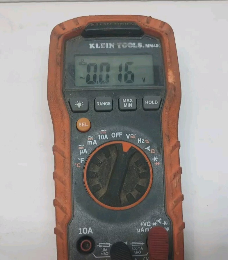 Klein Tools MM400 Digital Multimeter and 69100 Voltage Tester