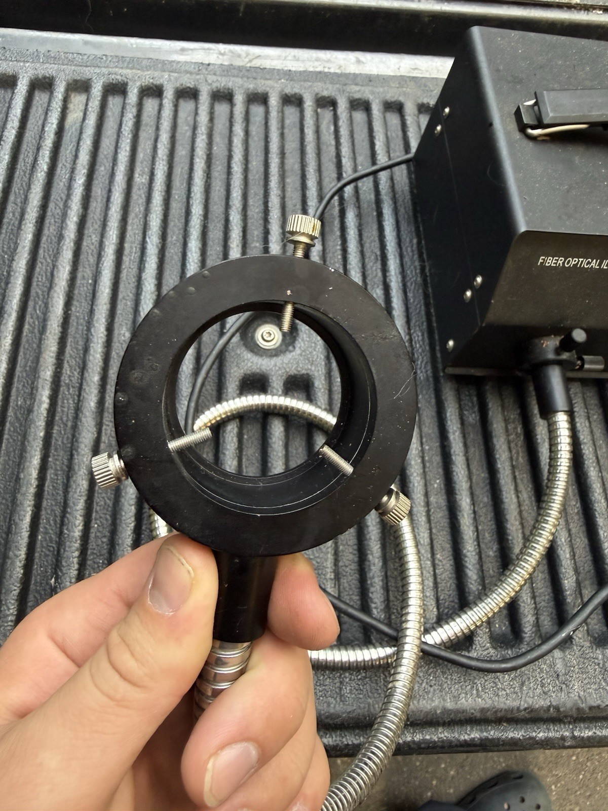 Fiber Optic Illuminator Iso 9001 Tested Works Microscope Light