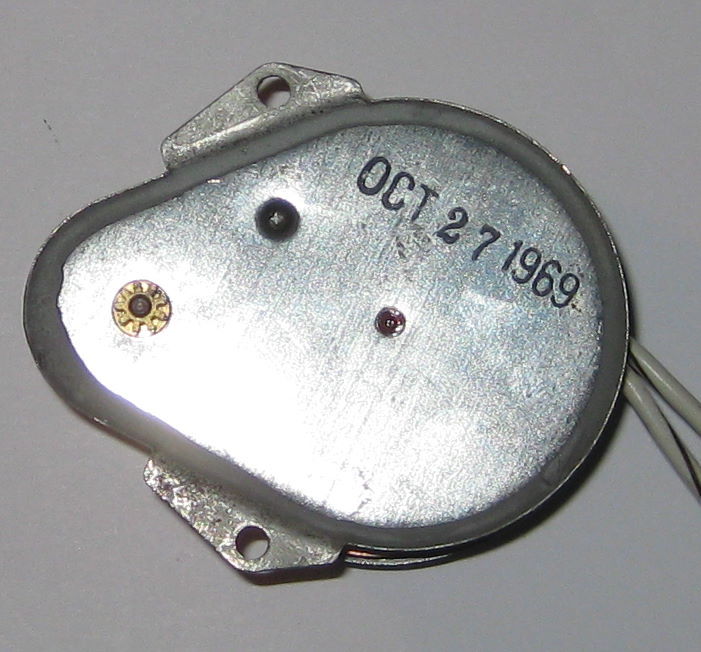 120 VAC Timer Motor – 5/6 RPM – 50 RPH – 60 Hz – 4.5 W – Synchronous Gear Motor
