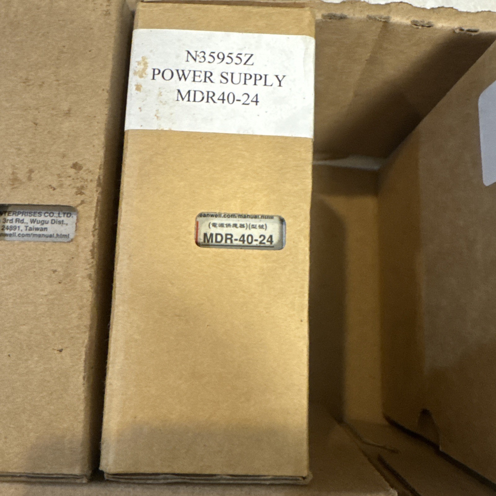 NEW IN BOX Mean Well MDR-40-24Industrial Power Supply 40W 24V/1.7a 100-240v 1.1