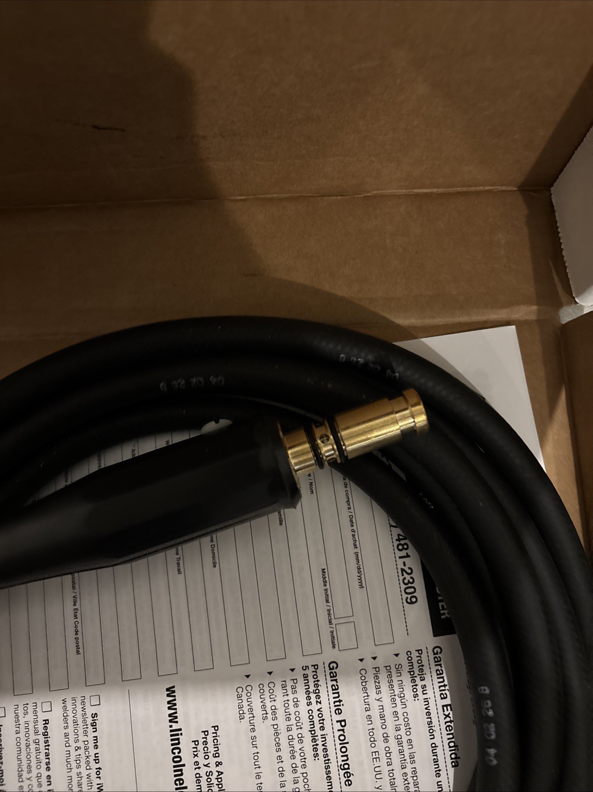 Lincoln Electric PTA-9 Ready to Weld TIG Torch – 12.5 FT – K1782-16
