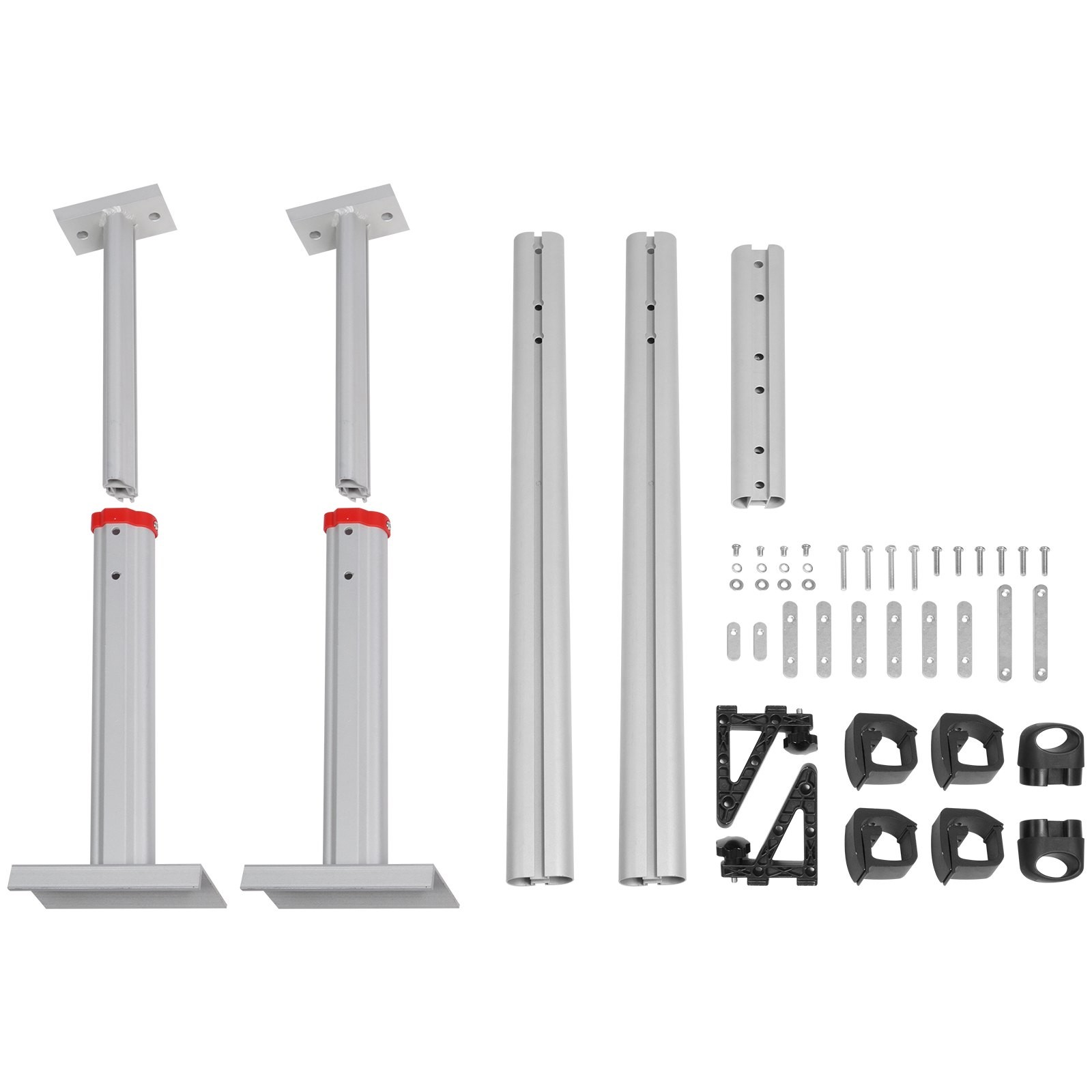 Truck Rack,800 lbs Capacity,19-34in Adjustable Height,Aluminum Ladder Rack for T