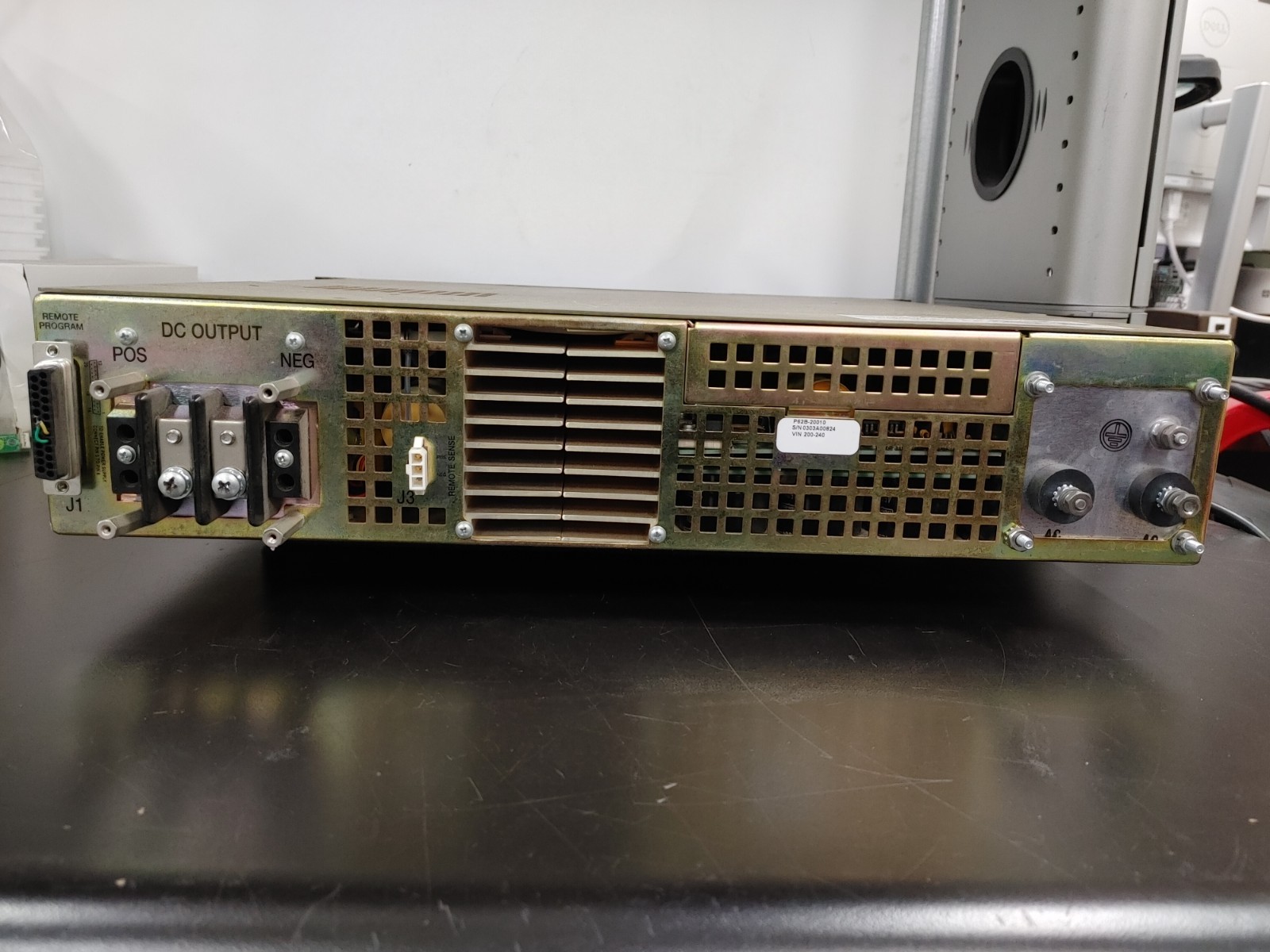 POWER TEN P62B-20010 0-200 Volts DC 0-10 Amps DC Power Supply