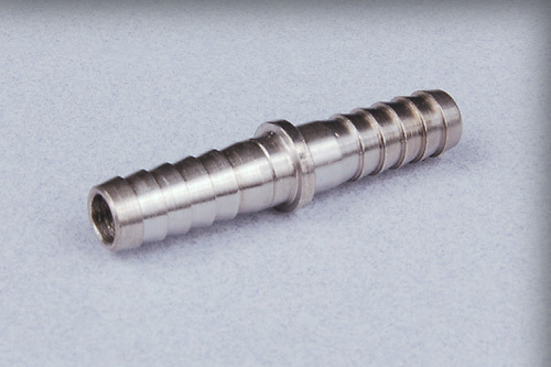(4) 1/4″x 1/4″ BARB SPLICERS. STAINLESS STEEL FITTINGS