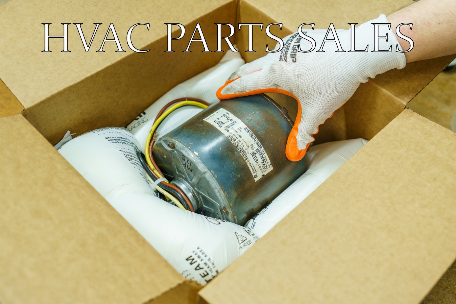 Genteq 5KCP39JFZ057S Condenser Fan Motor D156373P01 1/3HP 200/230V used #MC982