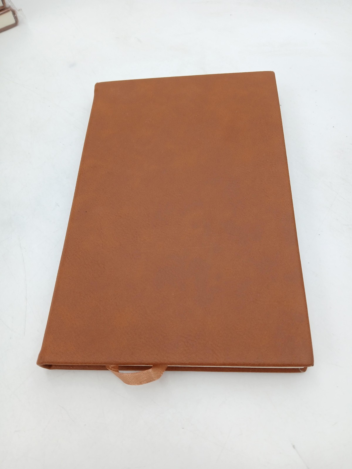 Lot of 14 Faux Leather Notebook Journals Lined Pages Brown Ribbon Bookmark New