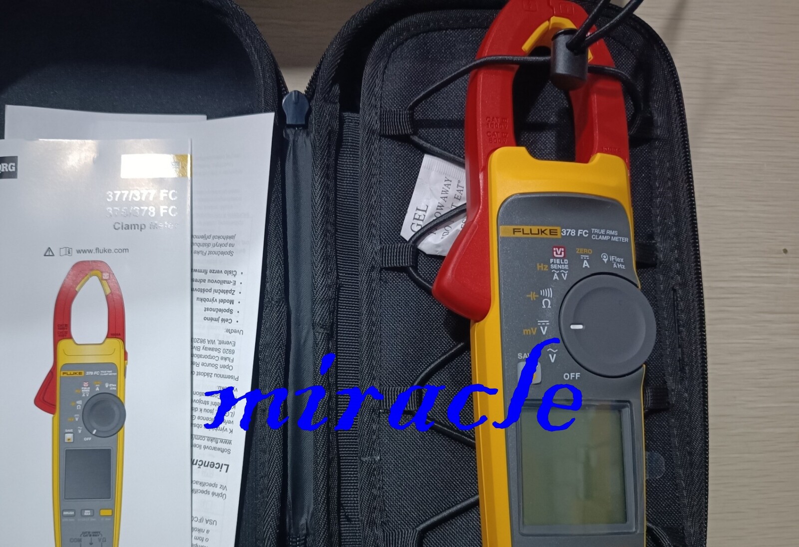 1pc brand new 378FC Voltage Clamp Meter Worldwide Delivery