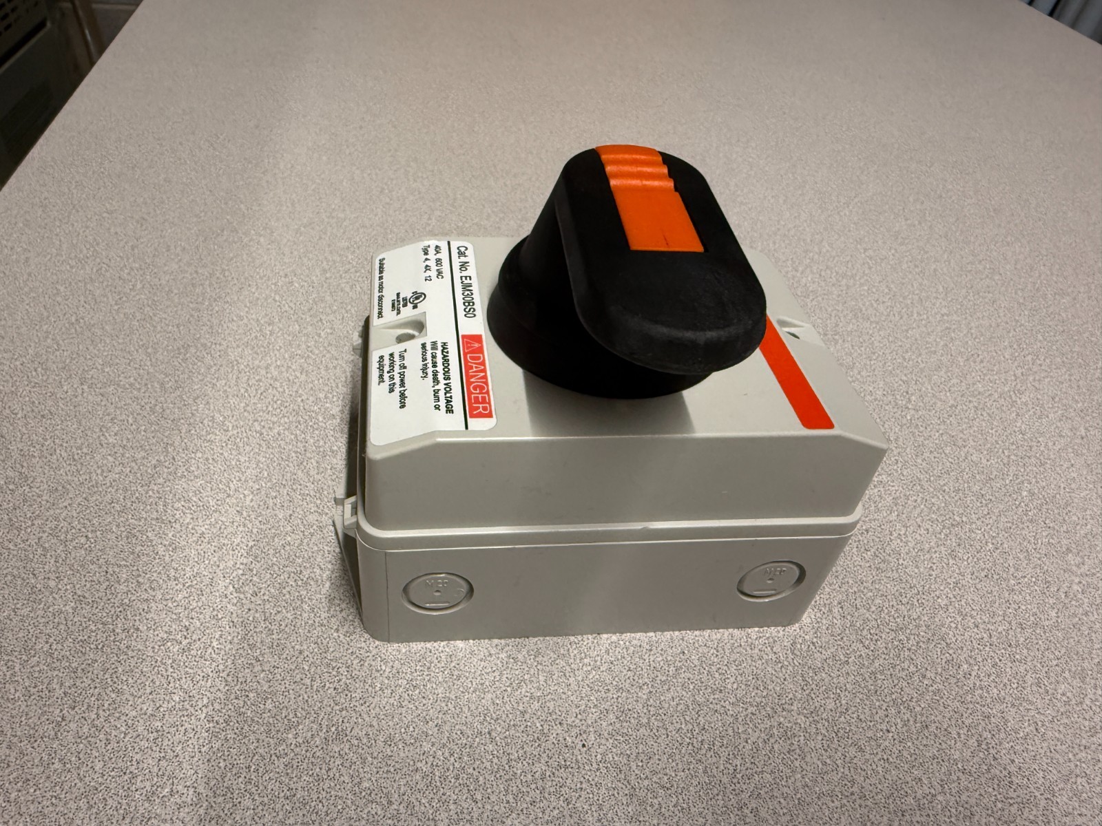 DISCONNECT SWITCH, 40 AMP, 600VAC, MERSEN EJM30BS0