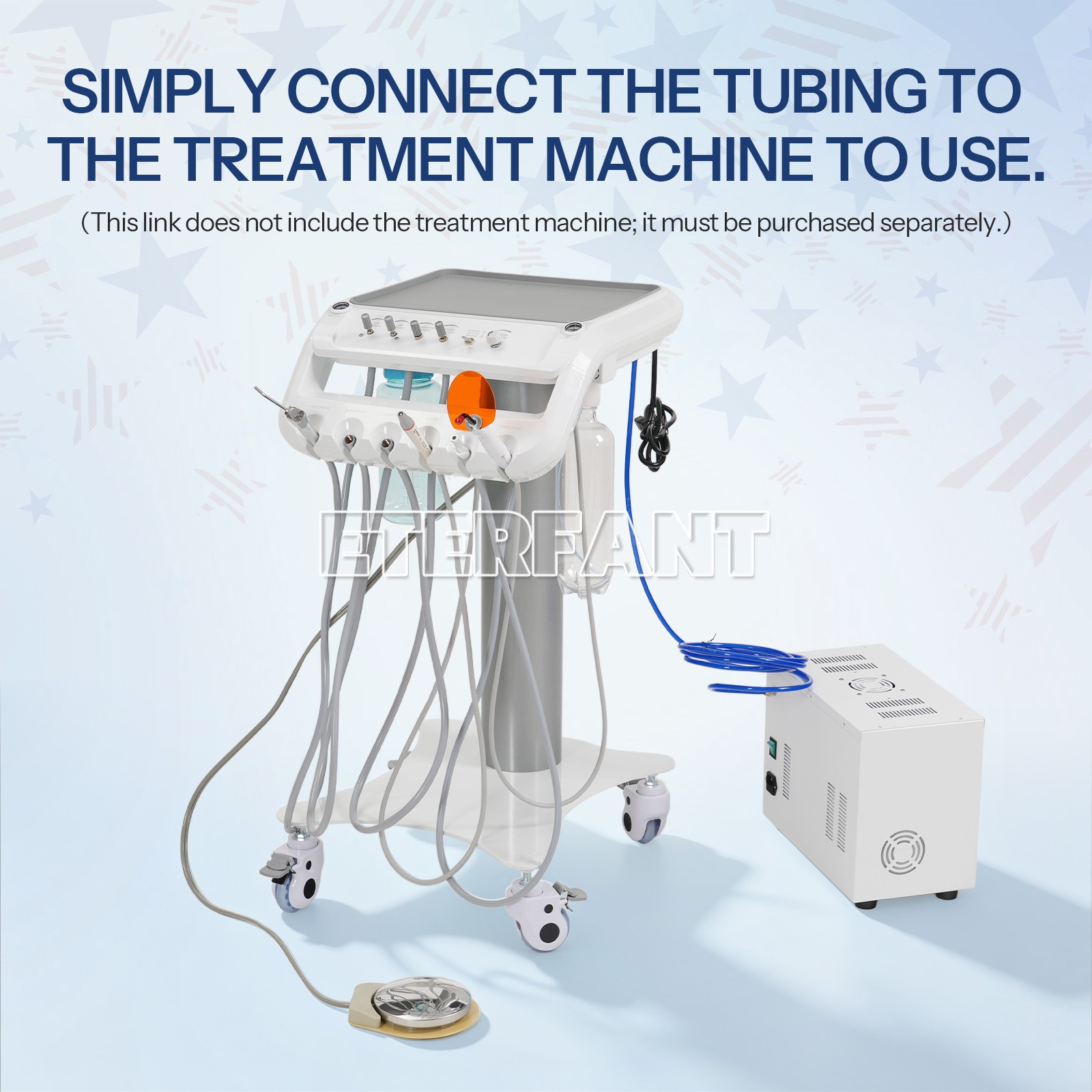 Air Compressor Silent Oil-Free Work for Dental Mobile Delivery Unit GU-P302S