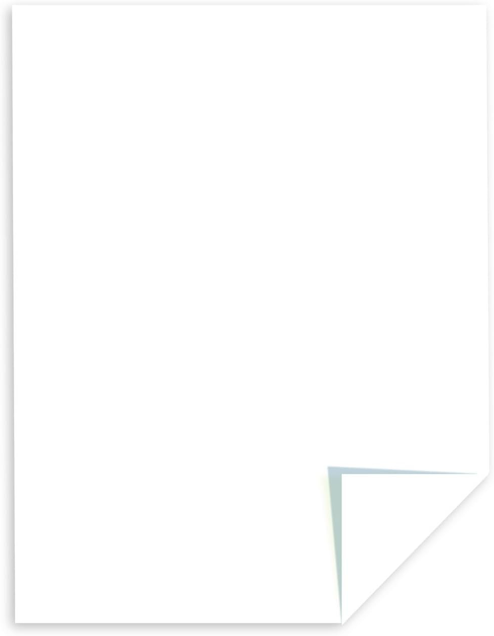 White 75 Sheets Bright White Cardstock, 8.5″ X 11″, 65 Lb/176 Gsm, White