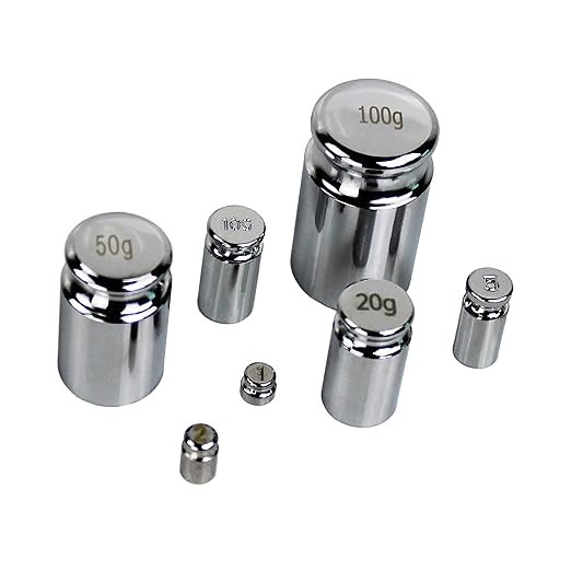 Calibration Weight Set – 1g 2g 5g 10g 20g 50g 100g with Tweezer M2 Class