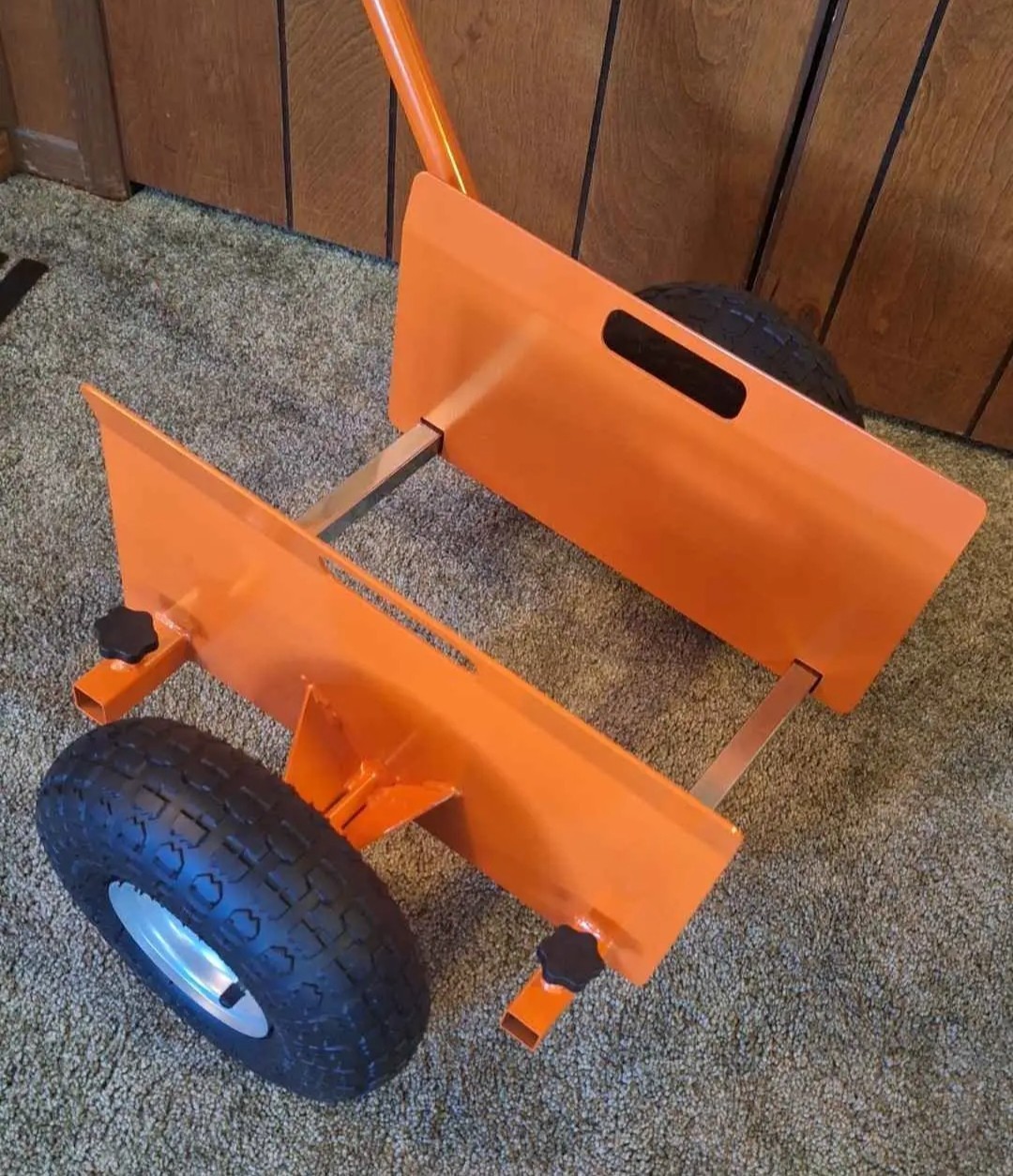 Garvee New 600lb Panel Pusher Dolly Cart Truck
