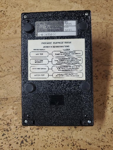 1089 MKII Checktrode Impedance Meter UFI NO LEADS UNTESTED