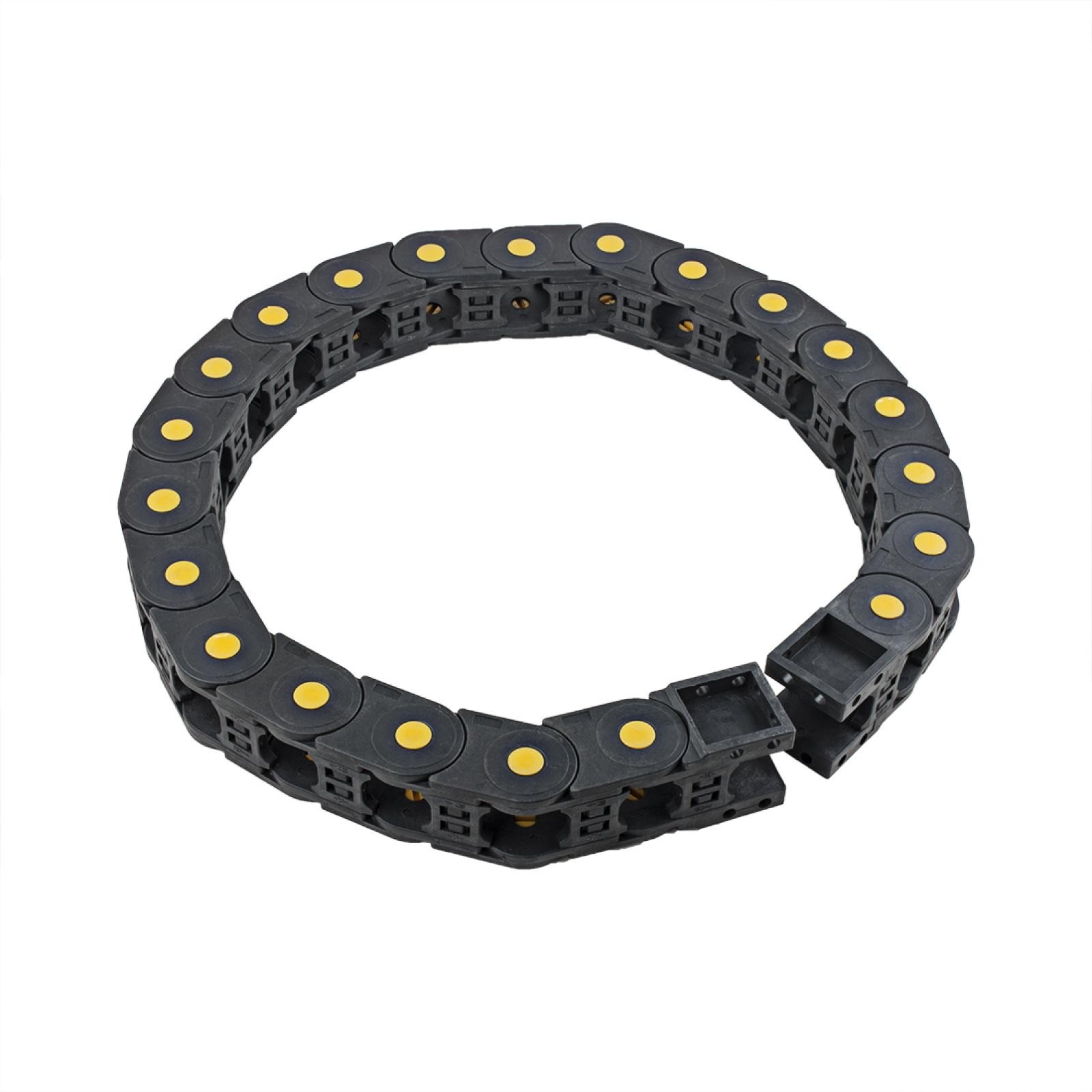 R55 39″x0.98″x0.98″ Open Type Cable Drag Chain Wire Carrier for CNC 3D Printer