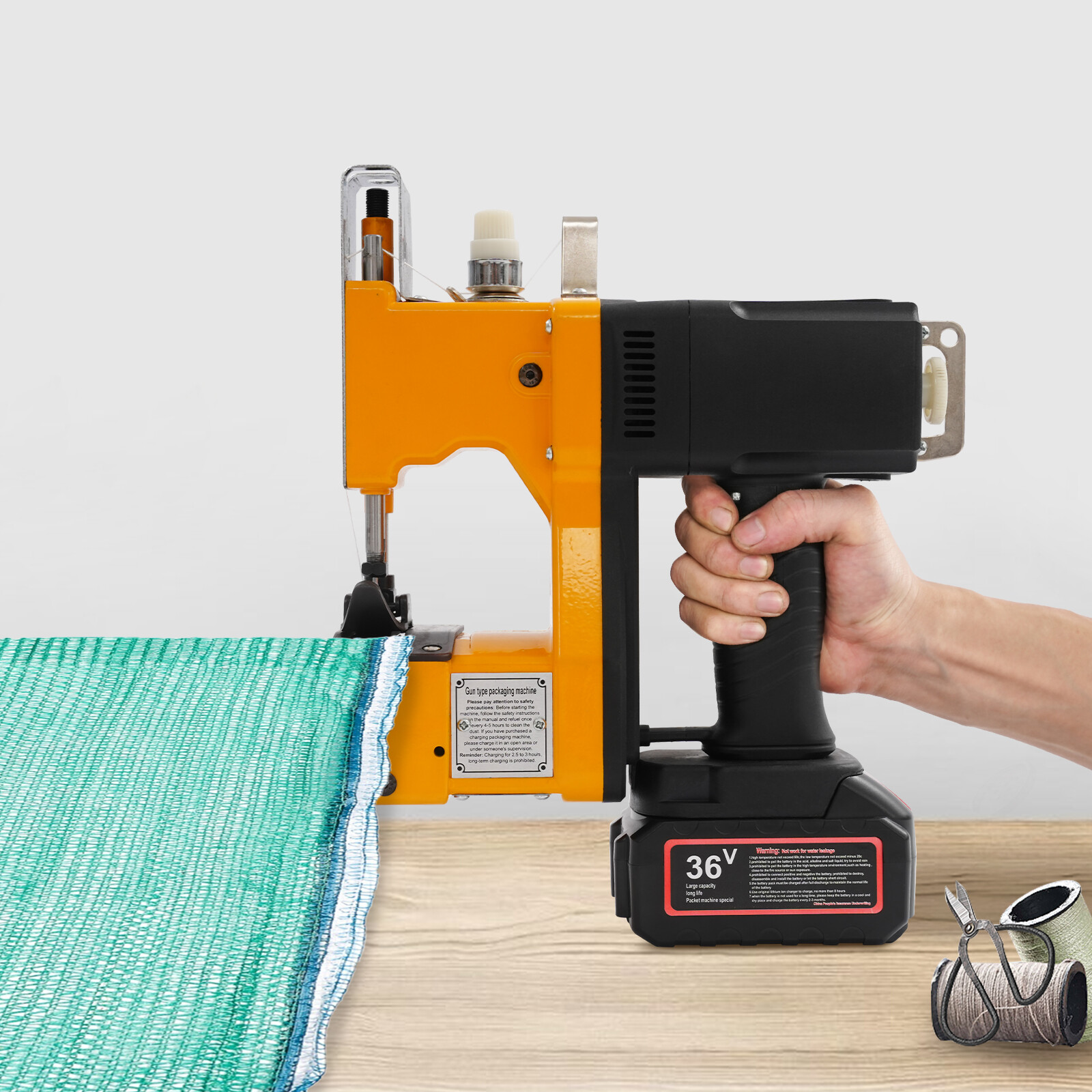 Bag Closer Cordless Bag Sewing Machine Handheld Industrial Bag Stitching Machine