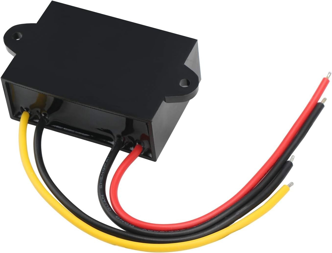 Durable 12V Step-Up/Step-Down Voltage Regulator for Electronics & Car Audio