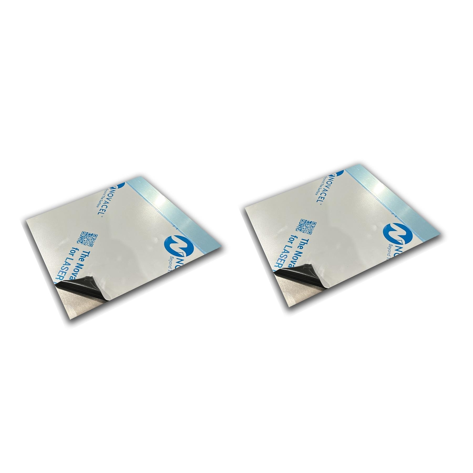 0.125″ x 12″ x 12″ (2 Pack), 5052-H32 Aluminum Sheet, Mill Finish w/PVC