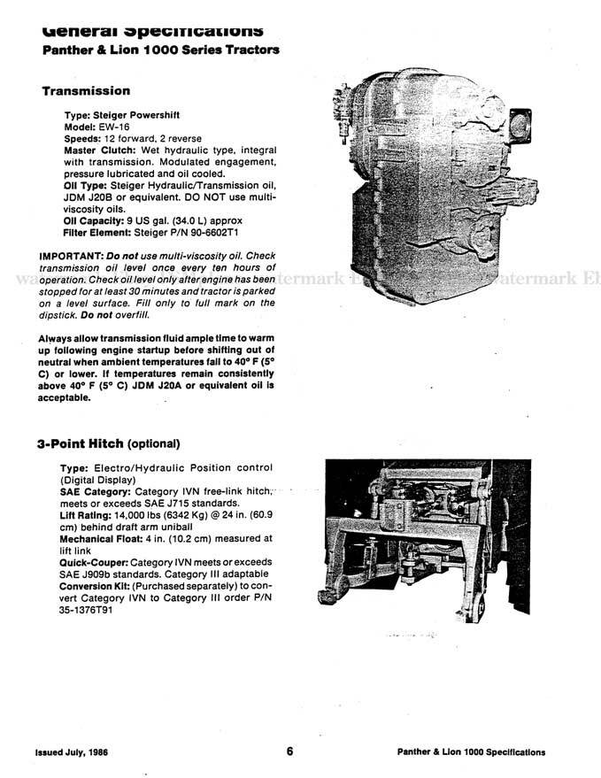 CASE IH 1000 9110 9130 9150 9170 9180 9190 Tractor Service Manual Priority Mail
