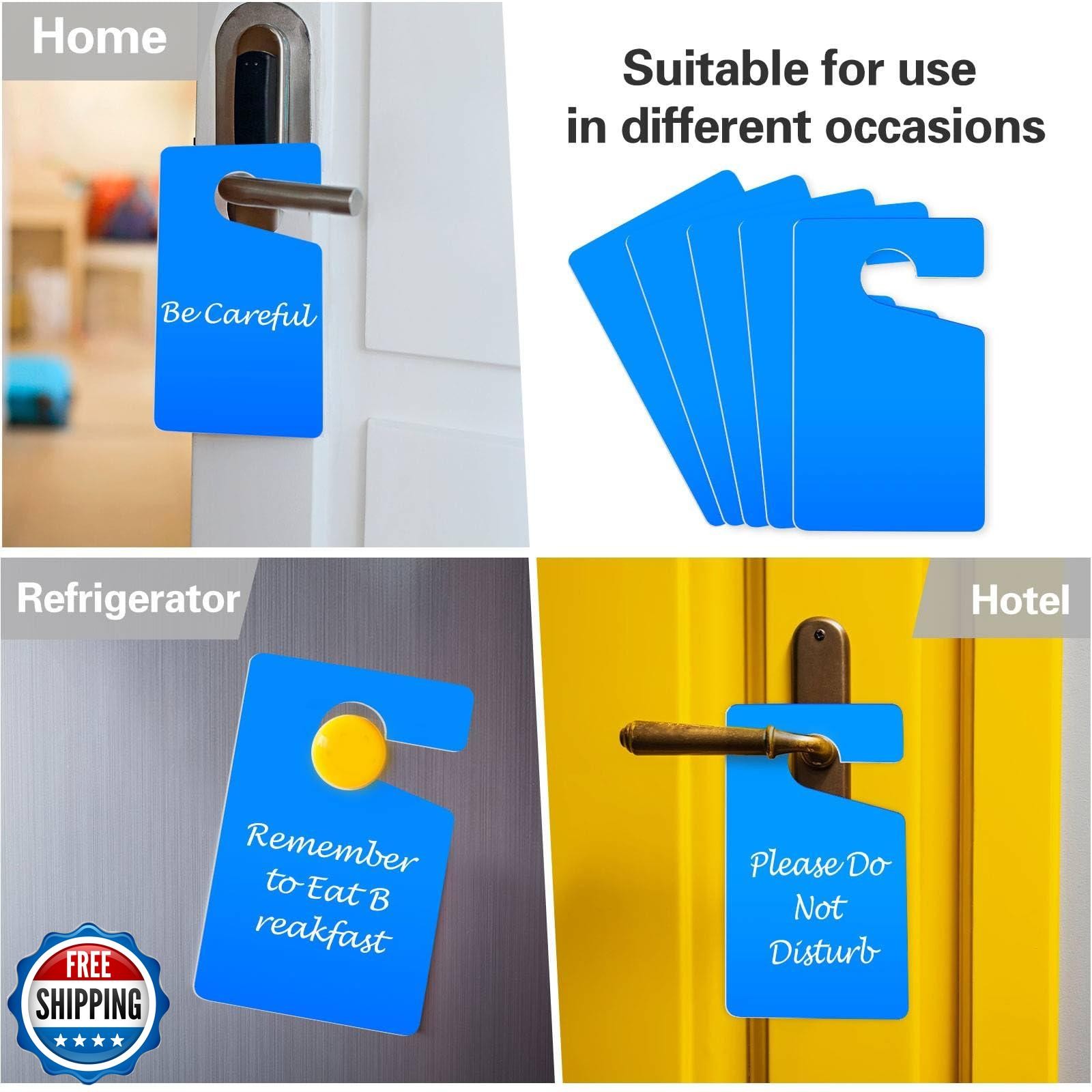 Vicenpal 100 Pack Blank Parking Permit Hang Tag Parking Placards Hang Tag 3 x
