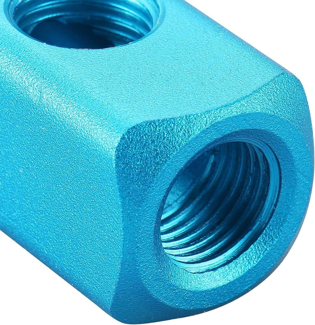Precision Engineered Aluminum Manifold Block 3-Way 1/4″ PT – Leak-Proof Design