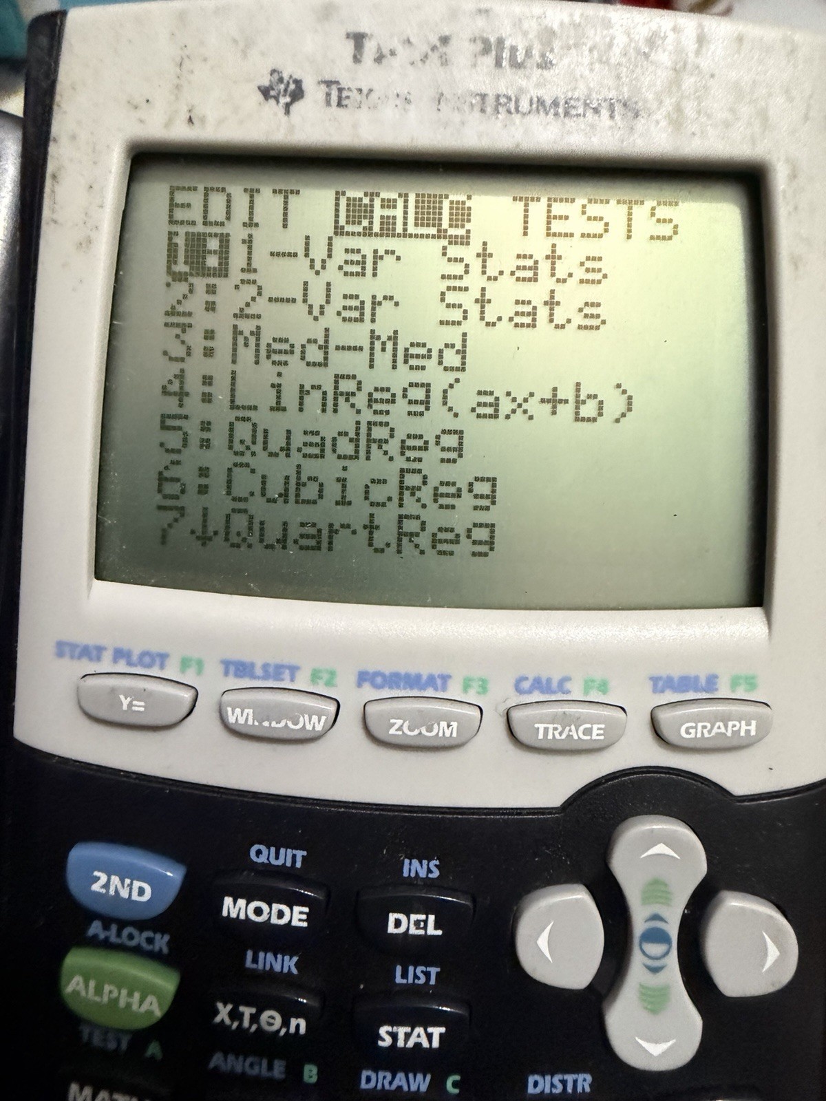 TI-84 Plus Calculator w/ Cover — Tested And Working